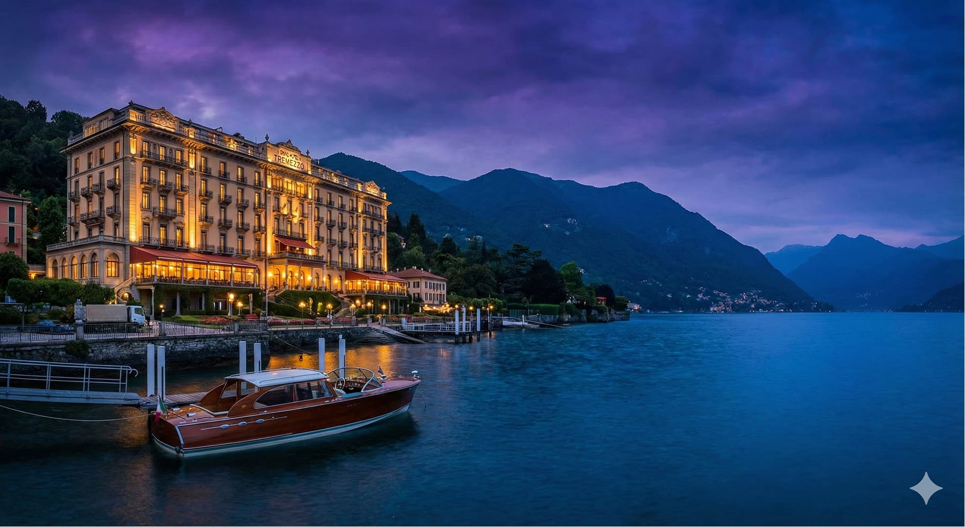 Luxury hotel suite interior